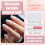 Bellelfin Unhas Postiças French Tip, 120Pcs Unhas Ovais Curtas com Cola 5