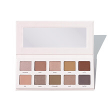 Wander Beauty Palette de Sombras Neutras, 10 Tons Clássicos, Acabamento Fosco & Brilho, Maquiagem Versátil