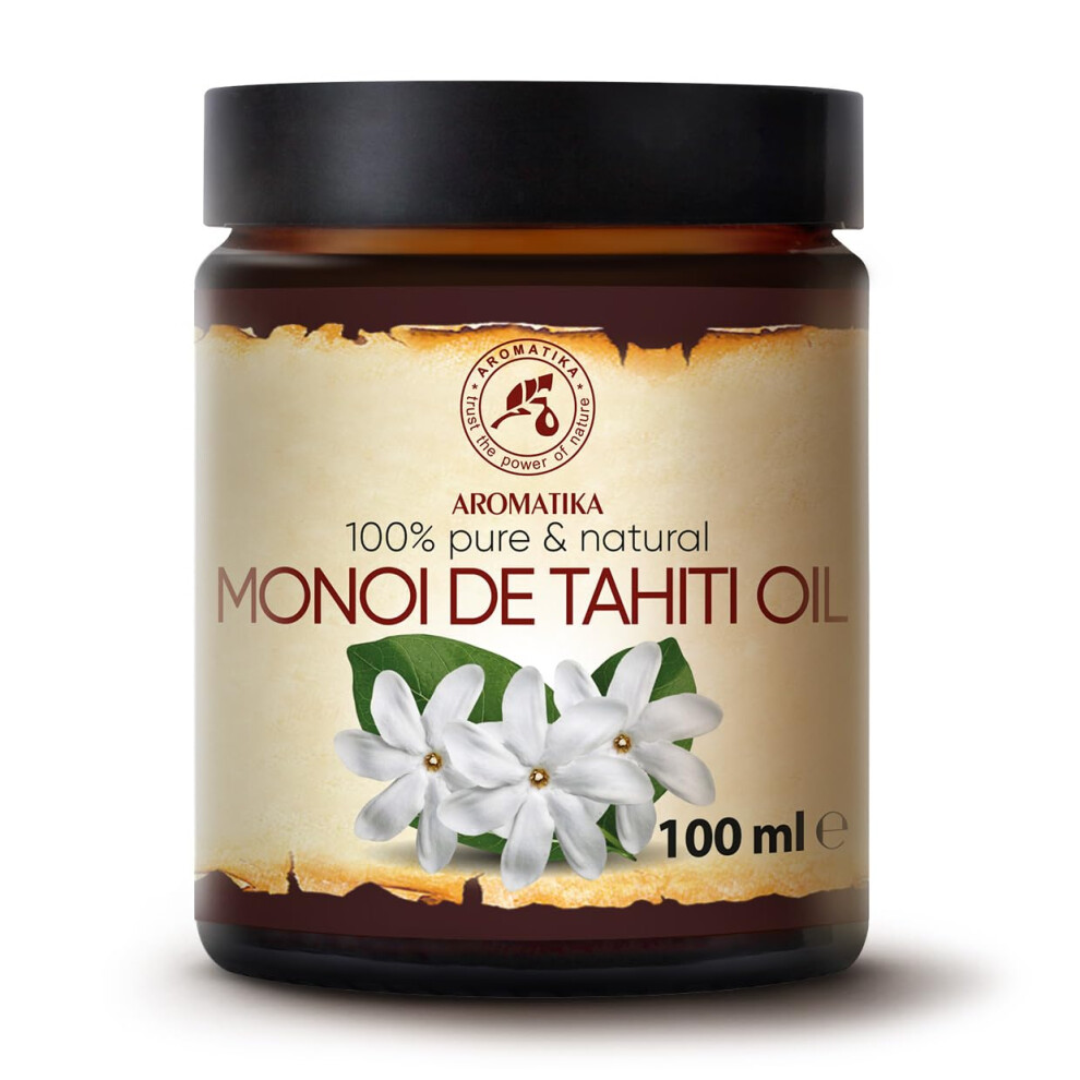 Aromatika Tahitian Monoi Oil 100Ml - France - Cocos Nucifera Oil & Gardenia Tahitensis Flower Extract