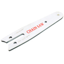 Mini Electric Chainsaw Set Guide Plate 11-inch Chain Silver