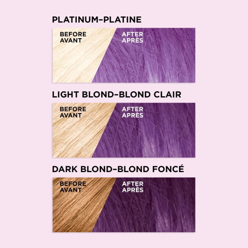 L'Oreal Paris Colorista Semi-Permanente Haarfarbe für blondes oder gebleichtes Haar, lila 2