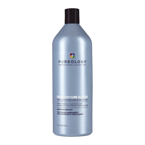 Pureology Strength Cure Blonde Purple Conditioner 1 Litre