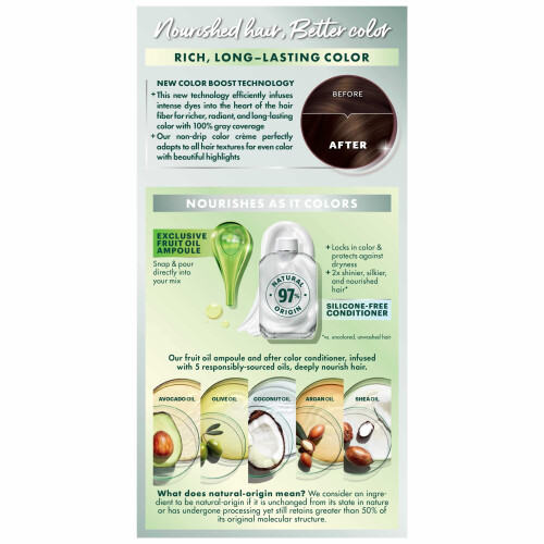 Garnier Garnier Nutrisse Χρώμα Μαλλιών Κρέμα, 413 Χάλκινο Καφέ (Η Συσκευασία Μπορεί να Διαφέρει) 2