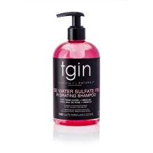 Rose Water Sulfate-Free Hydrating Shampoo for Curls - Waves - Protective Styles - Low Porosity Hair - Fine hair