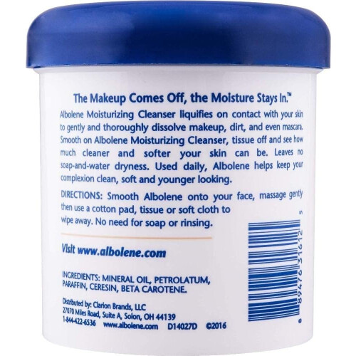 Albolene Concentrate Moisturizing Cleanser Cream 1