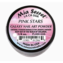 Polvere acrilica Mia Secret Professional Galaxy Collection 1/4 oz (scegli il tuo colore) (STELLE ROSA)