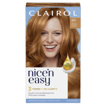 Clairol Nice'n Easy Permanente Haarkleur, 8R Medium Roodblond, Verpakking van 1