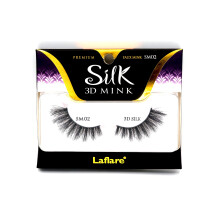 Laflare 3D SILK MINK Premium Faux Mink szempillk Macskaszemek Wispy Bolyhos Puha, mint a Mink Tbbrtegu muszempillk (SM02)