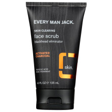 Every Man Jack Skin Clearing Face Scrub, Fragrance Free, 4.2 Fluid Ounce