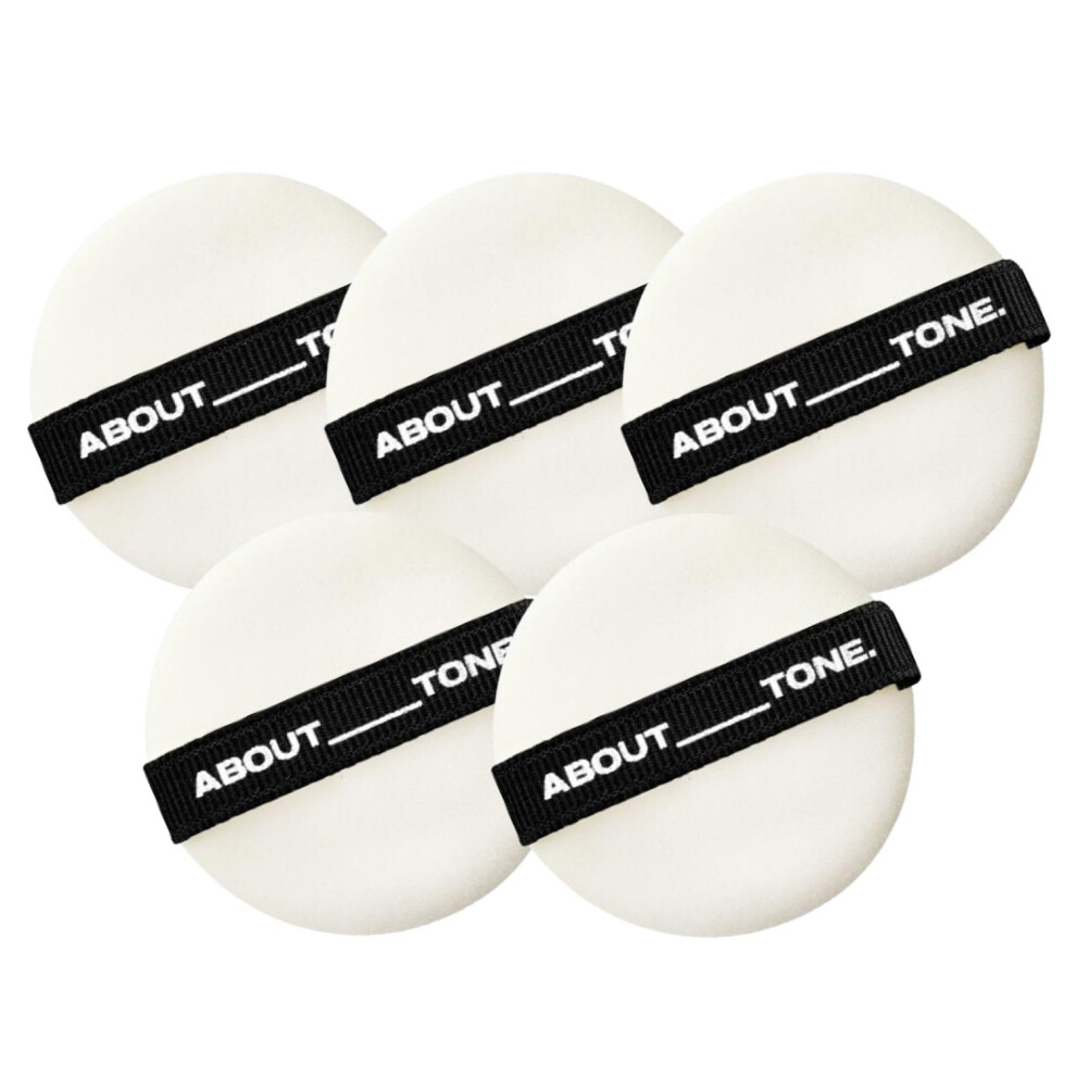 About Tone Powder Pact Puff 5P - Compatible With Powder Pact