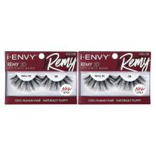 i-Envy Remy muszempillk 3D Collection Invisible Band 100% emberi haj szempillk (2 CSOMAG)