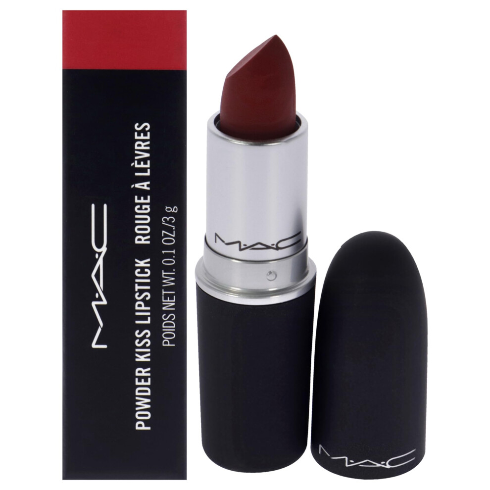Mac Women's Powder Kiss Lipstick - 935 Ruby New By For - 0.1 Oz Lipstick