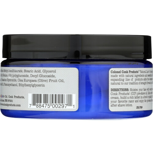 Col Conk Colonel Conk Shave Cream 160mL (Unscented) 1