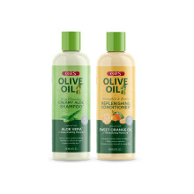 Shampoo e Condicionador de Azeite ORS com Aloe Vera e Óleo de Laranja (Conjunto de 2 Peças)