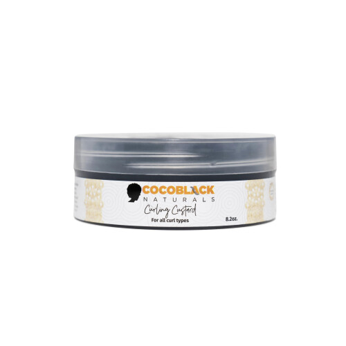 CocoBlack Naturals Curling Custard για Κύματα Τύπου 4c, 8.2 fl oz