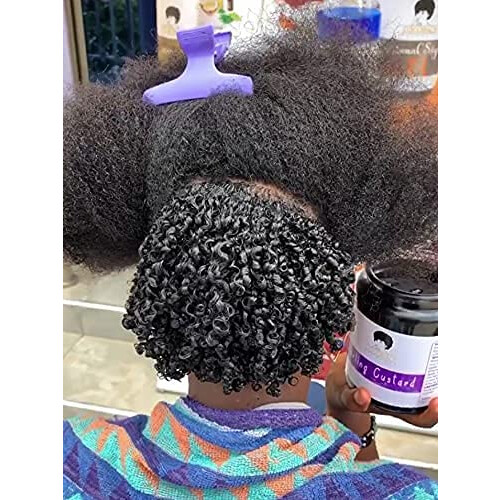 CocoBlack Naturals Curling Custard για Κύματα Τύπου 4c, 8.2 fl oz 2