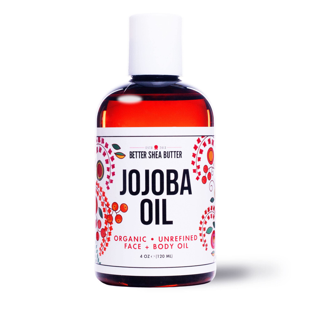 Better Shea Butter Jojoba Oil Pure Cold Pressed Natural Unrefined Moisturizer
