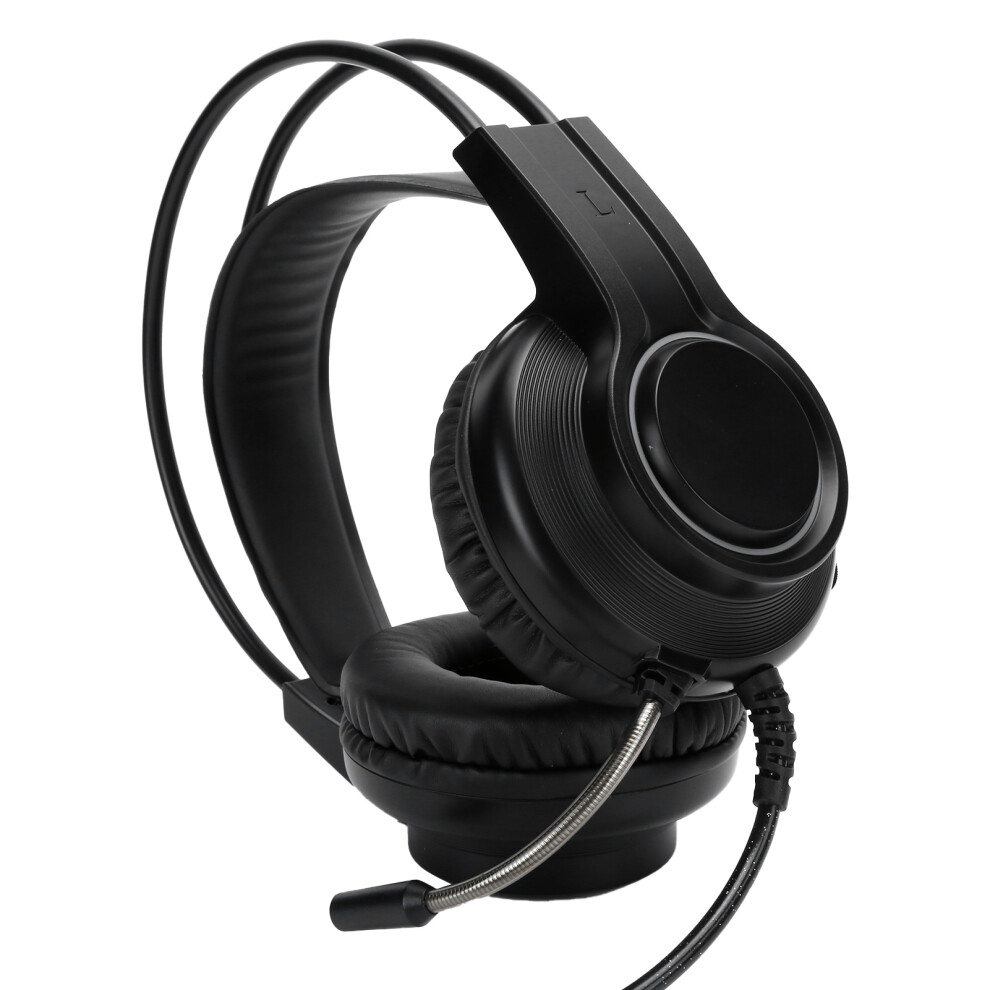 Pc Gaming Wired Headset H200 7.1 Usb Headphones Headmounted Earphones Black 4141360191161