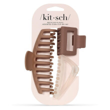 Kitsch Grote Assortiment Haarclips voor Vrouwen - Medium Open Haarklemmen voor Dik Haar | Kleine en Grote Klem voor Tienermeisjes