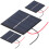 3Pcs 0.45W 2V Mini Solar Panel Cells Polysilicon DIY Power Kit 9