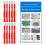 10Pcs Hole Cutter 6mm Diamonds Tile Drill Bit Set for Dry 5