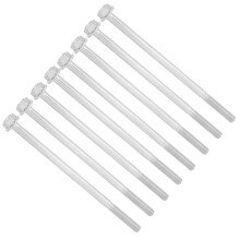 20PCS M6 x 120mm Hex Extended Screws for Durable Agricultural and Household Use