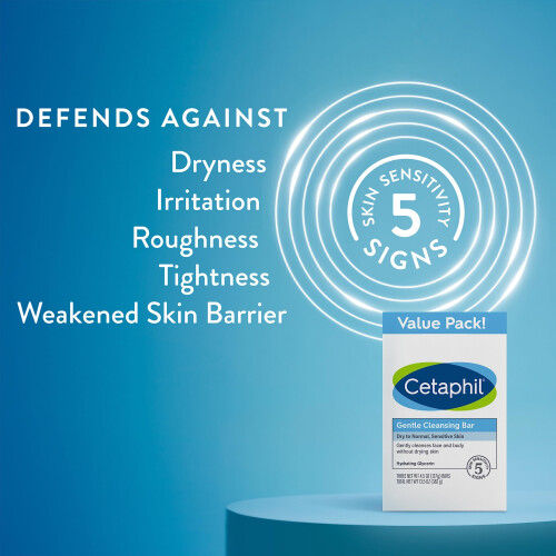 Cetaphil Cetaphil Gentle Cleansing Bars 3-4.5 oz. Pack 1