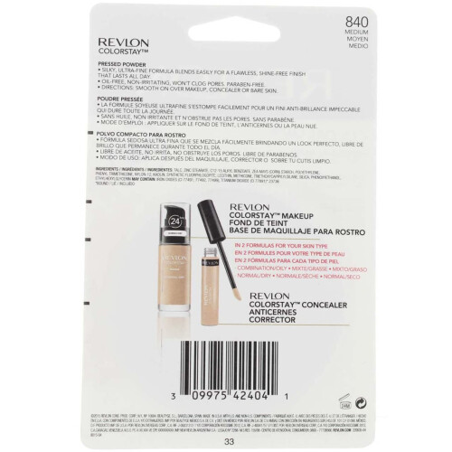 Revlon Revlon ColorStay Pressed Powder, Medium 2
