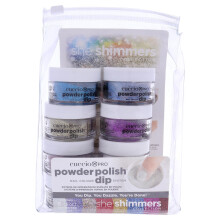 Cuccio Pro Poederlak Nagelkleur Dip Systeem - Ze Shimmer 8 X 0,5 Oz 8count
