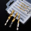 High Speed Steel Spirals Flute Machine Tapping Bit-4 packs 6