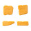 Multi Functional Grout Scraper Removal Kit For-Yellow Color 1