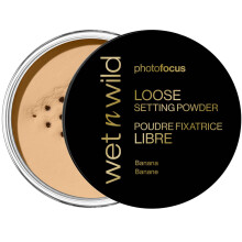 wet n wild Photo Focus Loose Baking Setting Powder Highlighter Makeup Lmplig fr alla hudtoner - Banan