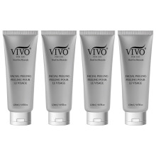 Vivo Per Lei arcradroz gl - Arcradr holt-tengeri svnyokkal - Gyengd hmlaszt gl arcra - 4,05 Fl Oz - 4 db-os csomag