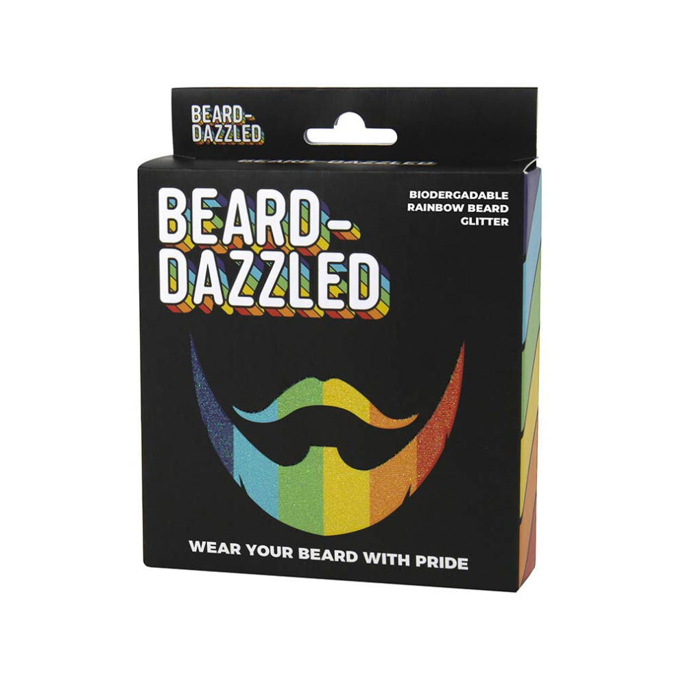 Gift Republic Multicoloured Beard Dazzled Beard Glitter