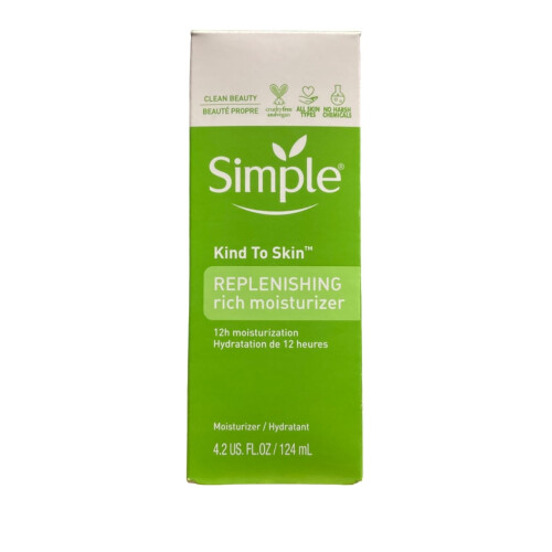 Bruder Hidratante Rico Replenishing Simples, 4.2oz, Pacote de 2 2