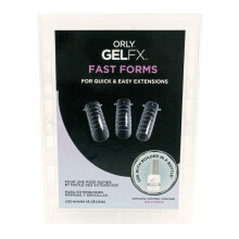 ORLY GelFX Fast Forms (120 ks sada) | Rychl a snadn prodluovn nehtu pomoc rychlch forem | Sprujte s ORLY Builder Gel
