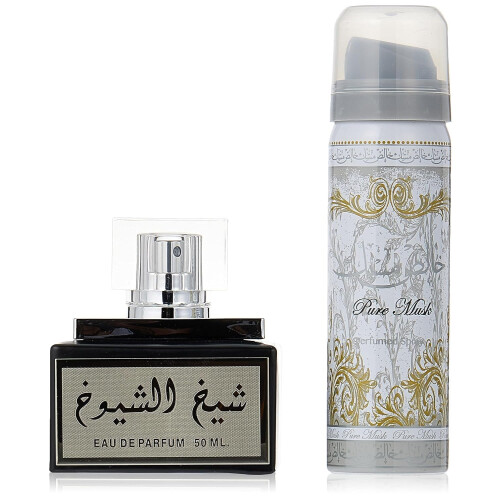 LATTAFA Sheikh Al Shuyukh Black 50ml EDP (Eau De Parfum)