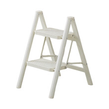 Thin 2.2kg Pliable Ladder with Against Slip Procedures-White