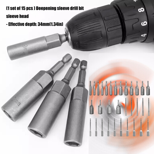 Heavy Duty Socket Drill Bit High Grade Steel-  80mm 2