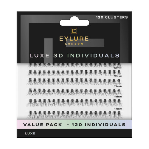 Eylure Eylure 3D Luxe Individual Eyelashes Value Pack