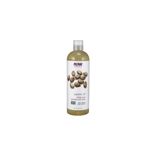 NOW Foods (473 ml.) Castor Oil, 100% Pure - 473 ml.