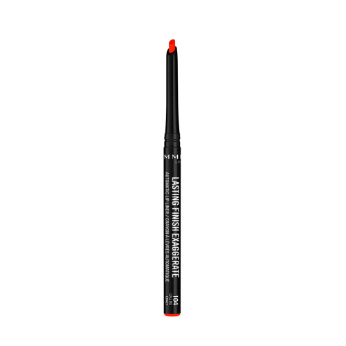 Rimmel Rimmel Lápis Labial Automático Exaggerate - Fórmula Suave e Duradoura - 104 Call Me Crazy, 0.01oz