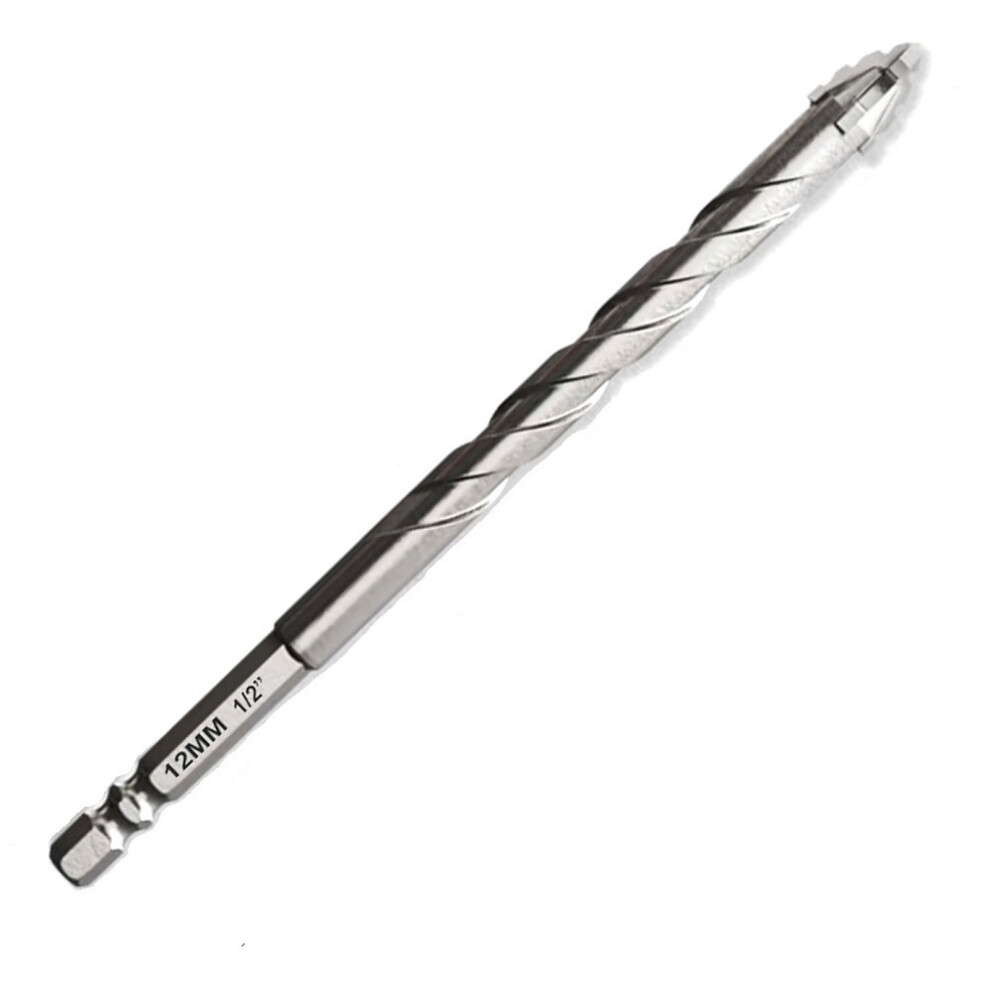 Eccentric Drill Bit Four Edge Serrated Drill Bit High-12Mm 7696000233017