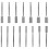 15Pcs/set Deep Socket Drill Bit Set High Strength Steel-150mm 1