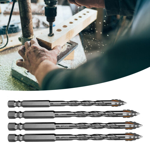 6/8/10/12mm Eccentric Twist Drill Bit High Hardness Skewed-10mm 1