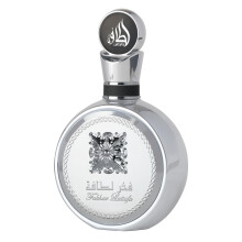 Lattafa Fakhar Platin Eau de Parfum para hombre - 100 ml | Fragancia amaderada picante con bergamota, jengibre y sαndalo | Aroma moderno y atrevi