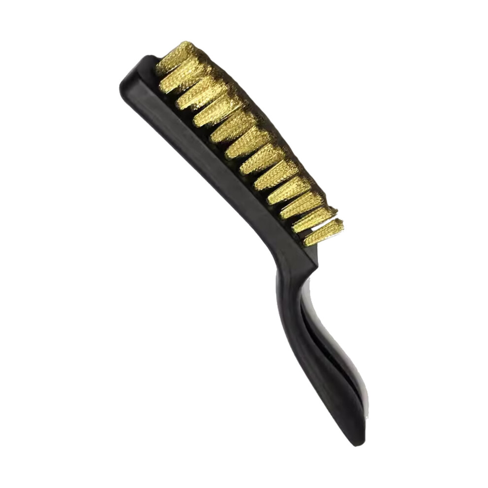Rust Scrubber Brush Copper Steel Bristles For-Brass Brush L 7696000233048