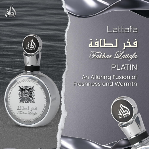 LATTAFA Lattafa Platinum For Man Eau De Parfum 100ml 1