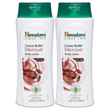 Himalaya Herbal Healthcare Kakaobutter Intensive Krperlotion Tgliche Ultra-Feuchtigkeitscreme fr trockene Haut, 13,53 oz, 2er-Pack