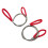 2Pcs Steel Wire Handsaw Heavy Duty Construction Efficient-Red 1